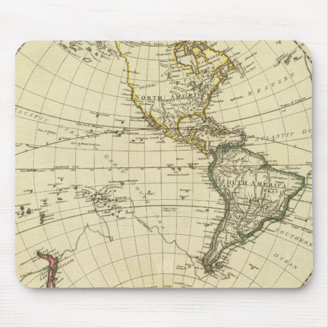 Western Hemisphere 11 Mouse Pad (Front)