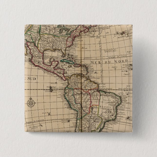 Western Hemisphere 12 15 Cm Square Badge (Front)