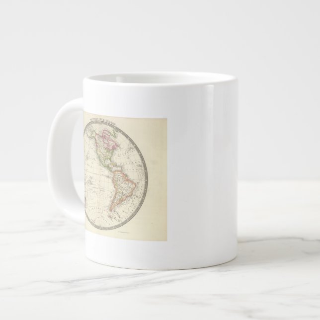 Western Hemisphere 13 Large Coffee Mug (Front Left)