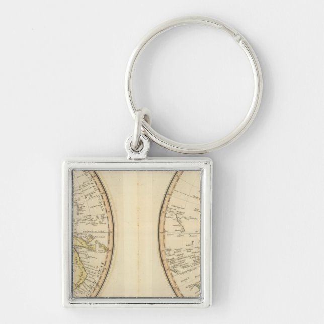 Western Hemisphere 15 Key Ring (Front)