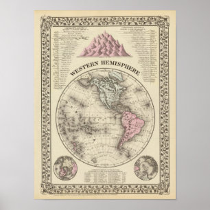 Western Hemisphere 16 Poster