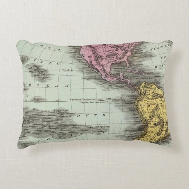 Western Hemisphere 18 Decorative Cushion (Front)