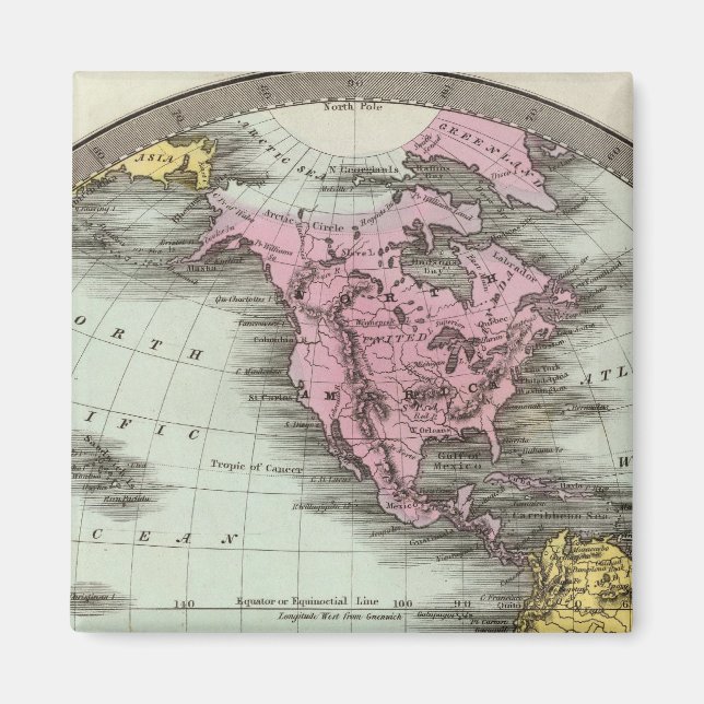 Western Hemisphere 18 Magnet (Front)