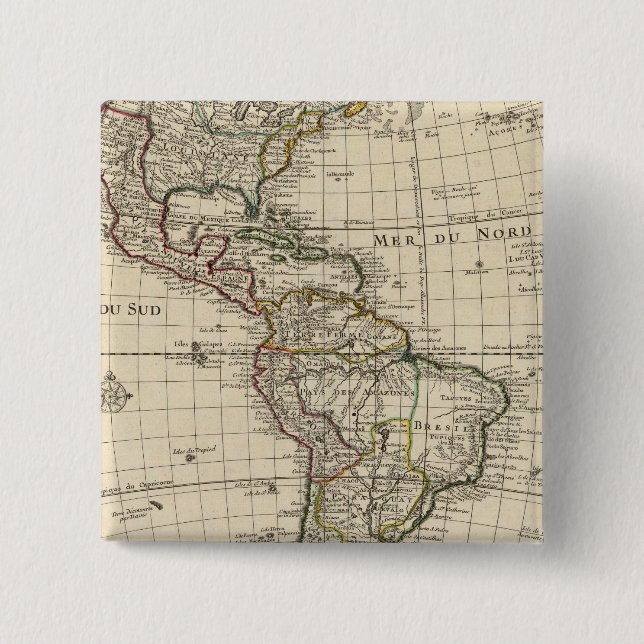 Western Hemisphere 2 15 Cm Square Badge (Front)