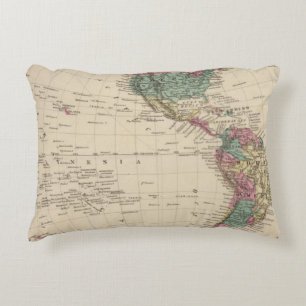 Western Hemisphere 2 Decorative Cushion