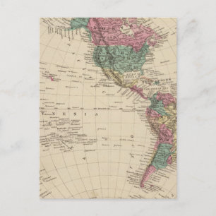 Western Hemisphere 2 Postcard