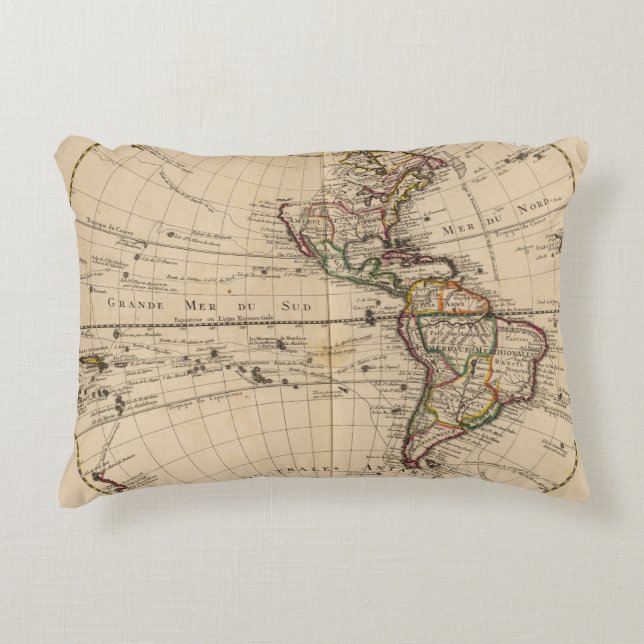 Western Hemisphere 3 Decorative Cushion (Front)