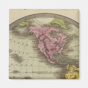 Western Hemisphere 4 Magnet