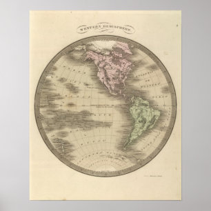 Western Hemisphere 4 Poster