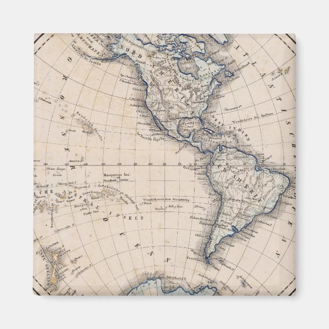 Western Hemisphere 6 Magnet (Front)