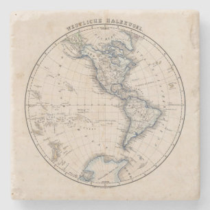 Western Hemisphere 6 Stone Coaster