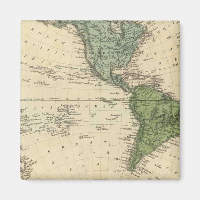 Western Hemisphere 7 Magnet (Front)