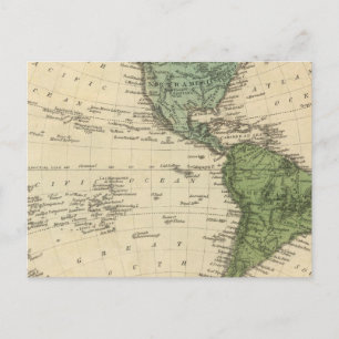 Western Hemisphere 7 Postcard
