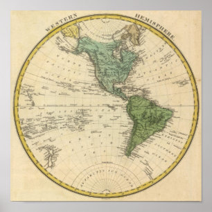 Western Hemisphere 7 Poster