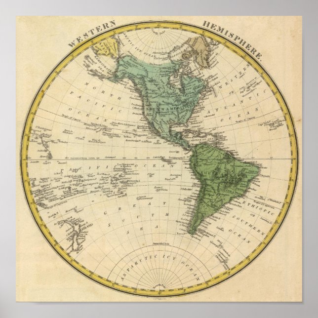 Western Hemisphere 7 Poster (Front)