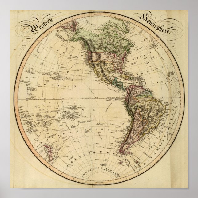Western Hemisphere 8 Poster (Front)