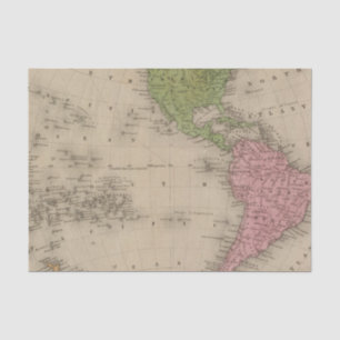 Western Hemisphere 9 Tissue Paper