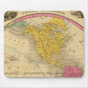 Western Hemisphere Mouse Pad