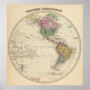 Western Hemisphere Poster