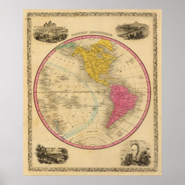 Western Hemisphere Poster (Front)