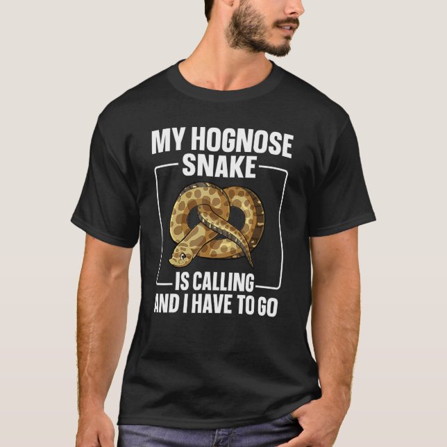 Western Hognose Hoggy Hognose Snake T-Shirt (Front)