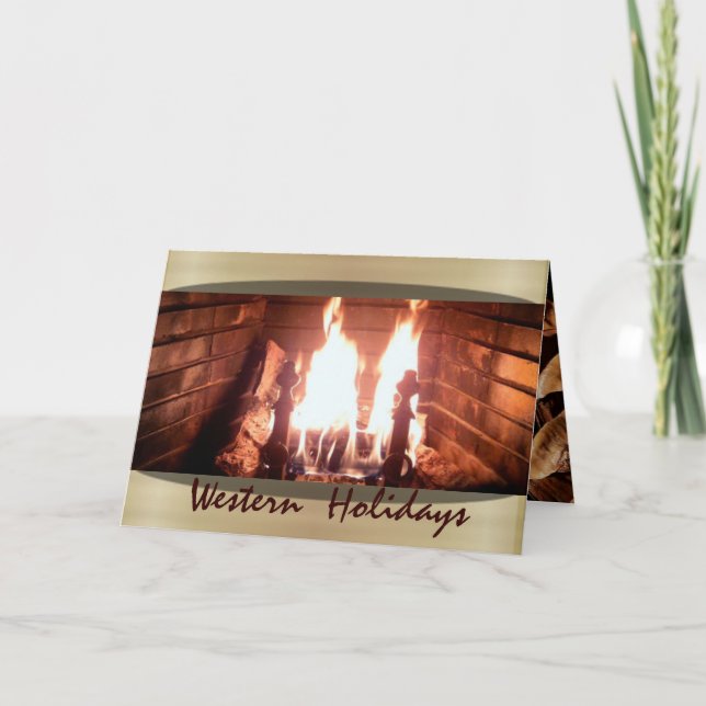 Western Holiday Card (Front)