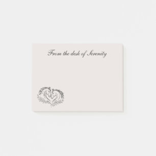 Western Horse Equestrian Country Cowgirl Cowboy Post-it Notes