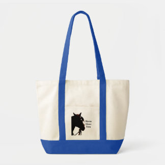 Western Horse Show Tote Bag