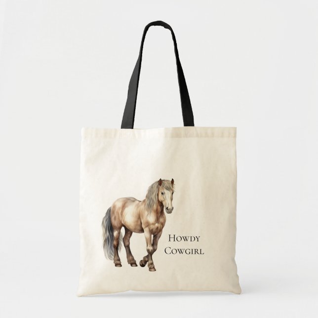 Western Horse   Tote Bag (Front)