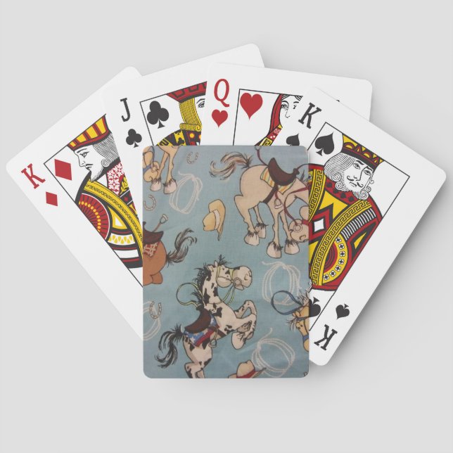 Western Horses Playing Cards (Back)