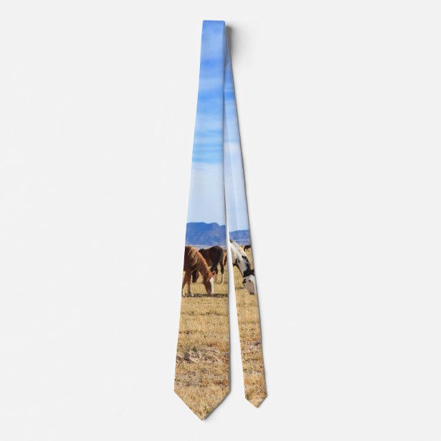 Western Horses Tie (Front)