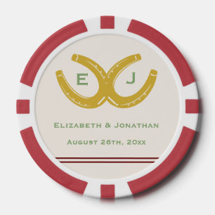 Western Horseshoes Poker Chips