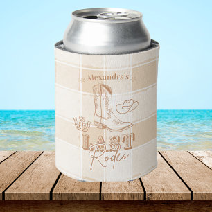 Western Last Rodeo Bachelorette Party Can Cooler