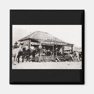 Western Lawman Legendary Judge Roy Bean Magnet