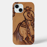 Western leather horseback Riding Rodeo Cowboy