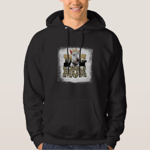 Western Leopard Bull Terrier Mum Mother's Day Hoodie