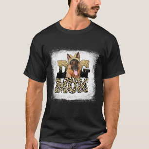 Western Leopard German Shepherd Mum Mother's Day T-Shirt