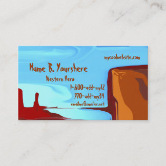 Western Life Colour Business Card