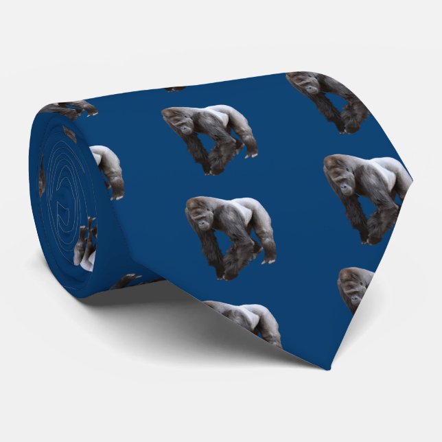 Western Lowland Gorilla 2 Tie (Rolled)