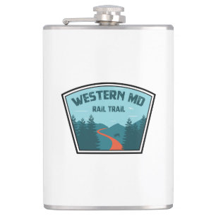Western Maryland Rail Trail Hip Flask