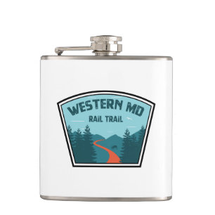 Western Maryland Rail Trail Hip Flask