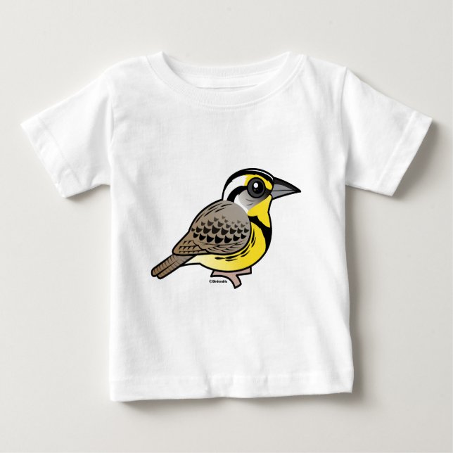 Western Meadowlark Baby T-Shirt (Front)