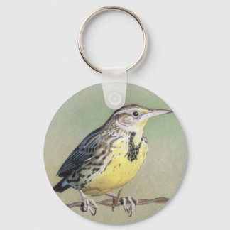 Western Meadowlark Key Ring