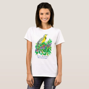 Western Meadowlark Oregon State Bird T-Shirt