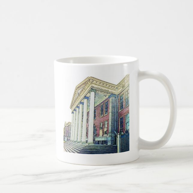 Western Michigan University Historic East Hall Coffee Mug (Right)