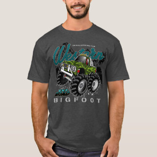 Western Monster truck T-Shirt
