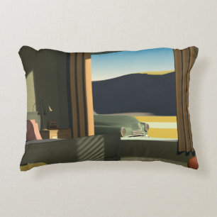 Western Motel Decorative Cushion