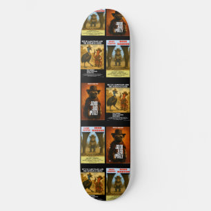 Western Movie Poster Parody Skateboard