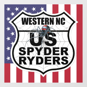 Western NC Chapter - Decal Flag & Logo