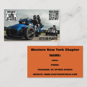 Western New York Chapter  - Business Cards 2